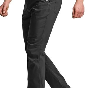 CQR Men's Vent Stretch Pants, Quick Dry Lightweight Casual Cargo Pants, Water Re